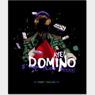 stray kids domino Posters and Art